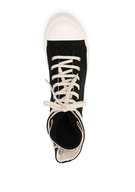 Black high-top sneakers Rick Owens Drkshdw - men RICK OWENS DRKSHDW | DU01E3800DOES1911